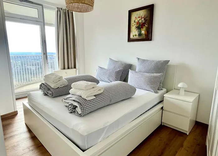 Apartment Hoteltower-suite I 23rd Floor I Fantastic View I Augsburg